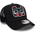 cappellino-trucker-blu-navy-bear-tattoo-pack-a-frame-di-new-era