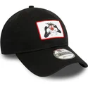 cappellino-curvo-nero-regolabile-9twenty-character-silvestro-looney-tunes-di-new-era