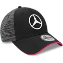 cappellino-curvo-nero-regolabile-9forty-tonal-esports-di-mercedes-formula-1-di-new-era