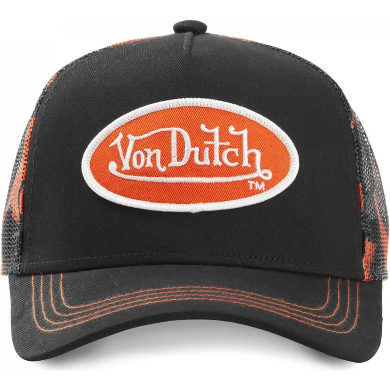cappellino-trucker-nero-e-arancione-ao2-di-von-dutch