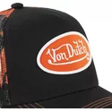casquette-trucker-noire-et-orange-ao2-von-dutch