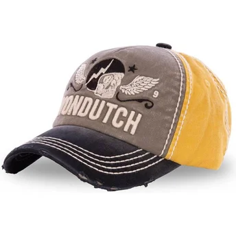 cappelli-curva-grigio-cinghia-regolabile-di-von-dutch
