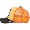 casquette-trucker-orange-et-noire-coq-a-doodle-doo-goorin-bros