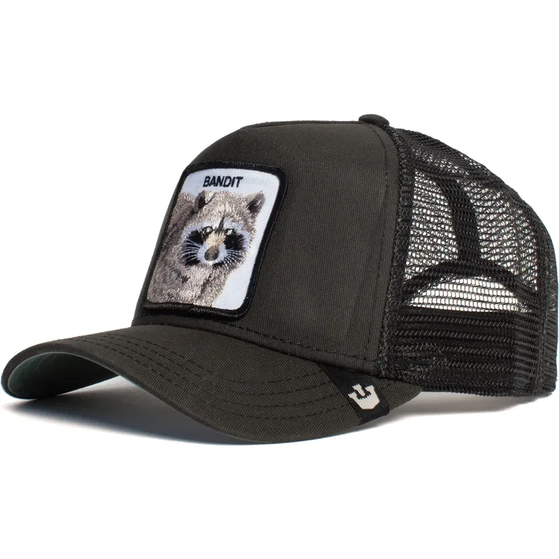sort-trucker-kasket-med-vaskebjorn-bandit-fra-goorin-bros