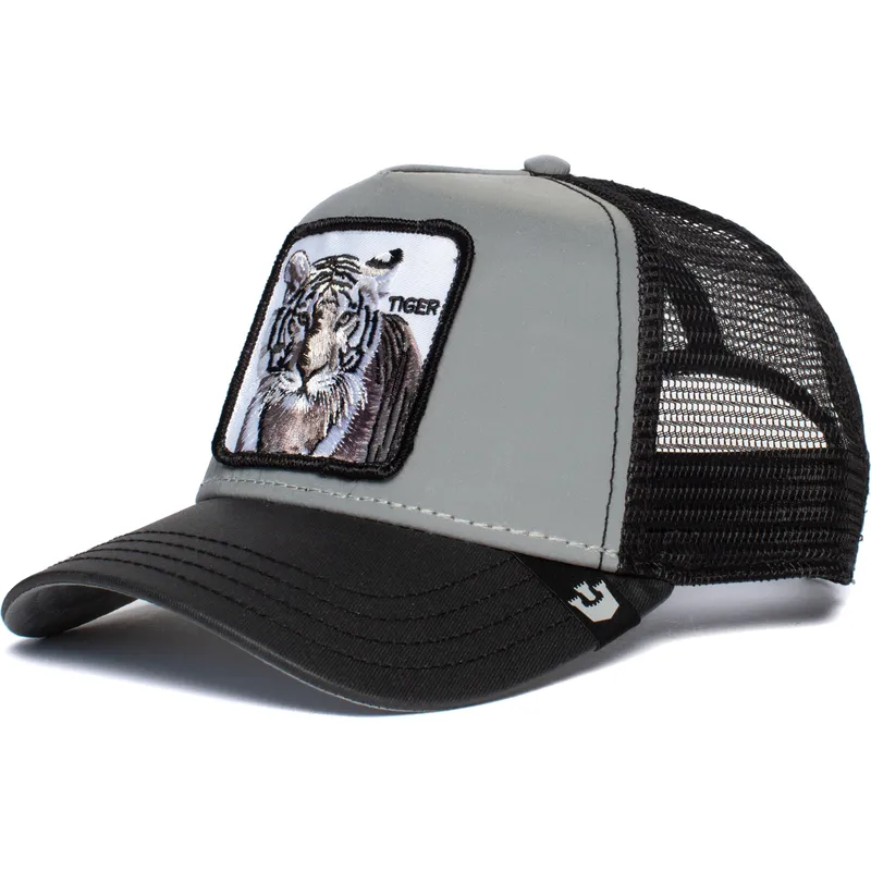 cappellino-trucker-grigio-e-nero-tigre-instinct-only-di-goorin-bros