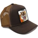 cappello-trucker-marrone-per-bambino-tigre-little-tiger-di-goorin-bros