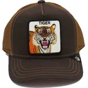 mutzen-gebogen-braun-snapback-fur-kinder-the-farm-von-goorin-bros