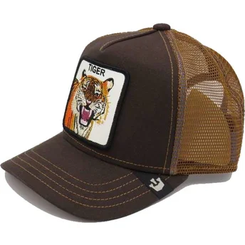 cappello-trucker-marrone-per-bambino-tigre-little-tiger-di-goorin-bros