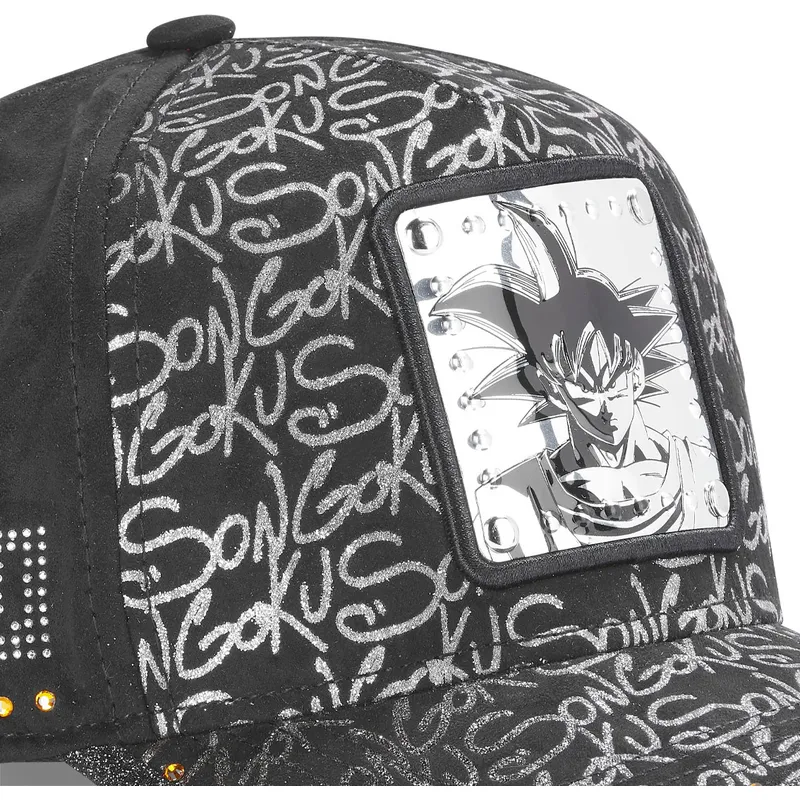 cappelli-curva-nero-cinghia-regolabile-son-goku-dragon-ball-di-capslab