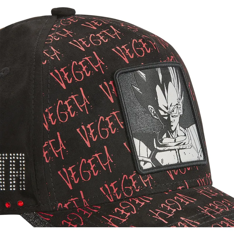 cappelli-curva-nero-cinghia-regolabile-vegeta-dragon-ball-di-capslab cappelli-curva-nero-cinghia-regolabile-vegeta-dragon-ball-di-capslab