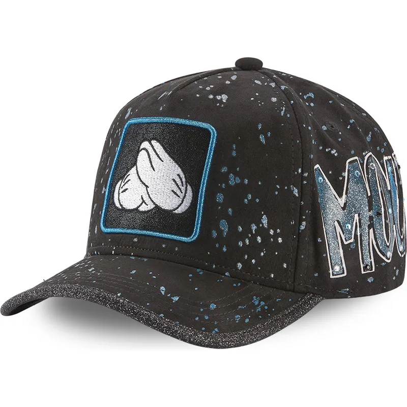 cappelli-curva-nero-cinghia-regolabile-mickey-mouse-disney-di-capslab