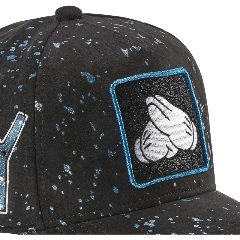 cappelli-curva-nero-cinghia-regolabile-mickey-mouse-disney-di-capslab