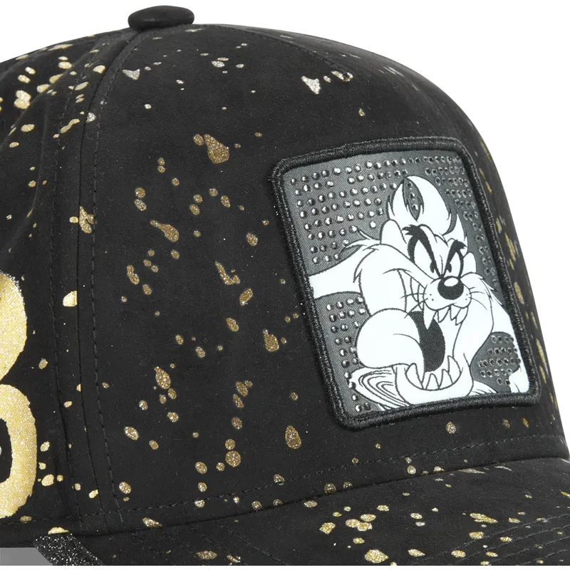 cappelli-curva-nero-cinghia-regolabile-diablo-diavolo-della-tasmania-looney-tunes-di-capslab cappelli-curva-nero-cinghia-regolabile-diablo-diavolo-della-tasmania-looney-tunes-di-capslab