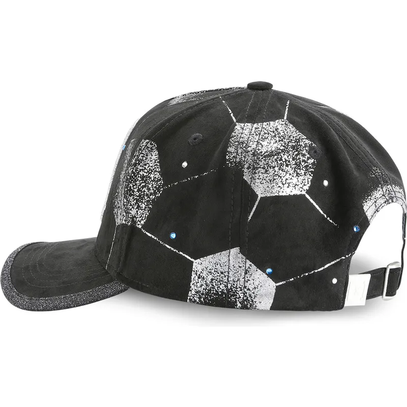 cappelli-curva-nero-cinghia-regolabile-oliver-atom-campioni-oliver-e-benji-di-capslab