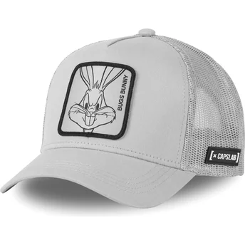 Gorra trucker gris Bugs Bunny LOO4 BUG1 Looney Tunes de Capslab