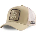 cappellino-trucker-marrone-coyote-loo-coy1-looney-tunes-di-capslab