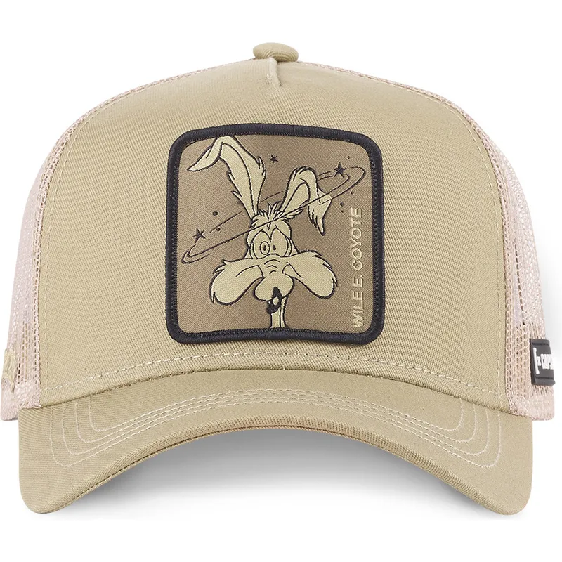 brun-trucker-kasket-coyote-loo-coy1-looney-tunes-fra-capslab