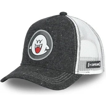 capslab-schwarze-trucker-kappe-fantasma-boo-pow2-super-mario-bros