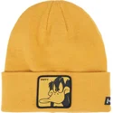 mutzen-gelb-duffy-duck-looney-tunes-von-capslab