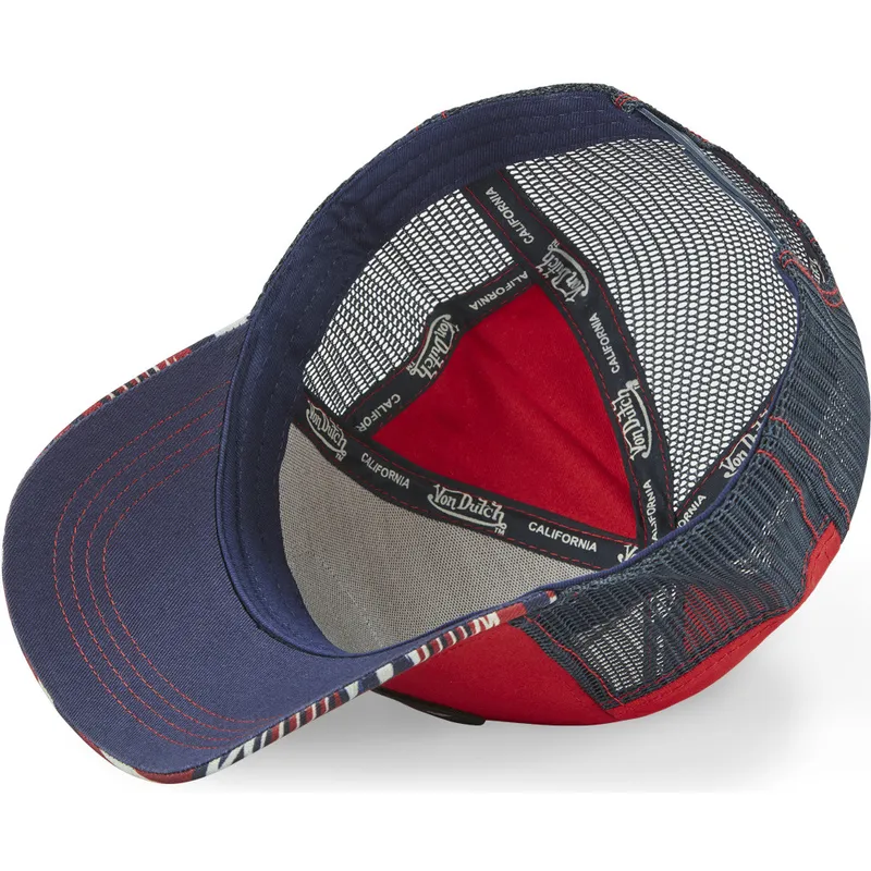 mutzen-gebogen-rot-snapback-von-von-dutch