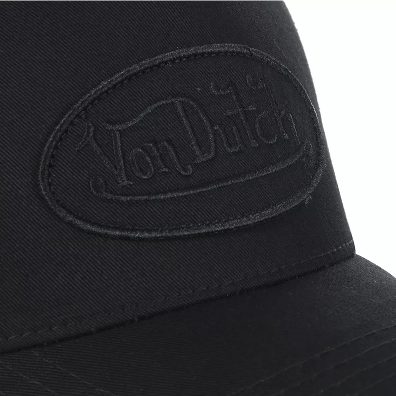 Von Dutch BRA BLA2 Black Trucker Hat