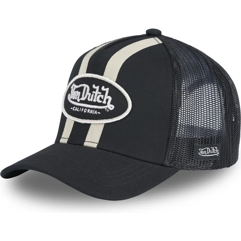 cappellino-trucker-nero-stri-nr-di-von-dutch