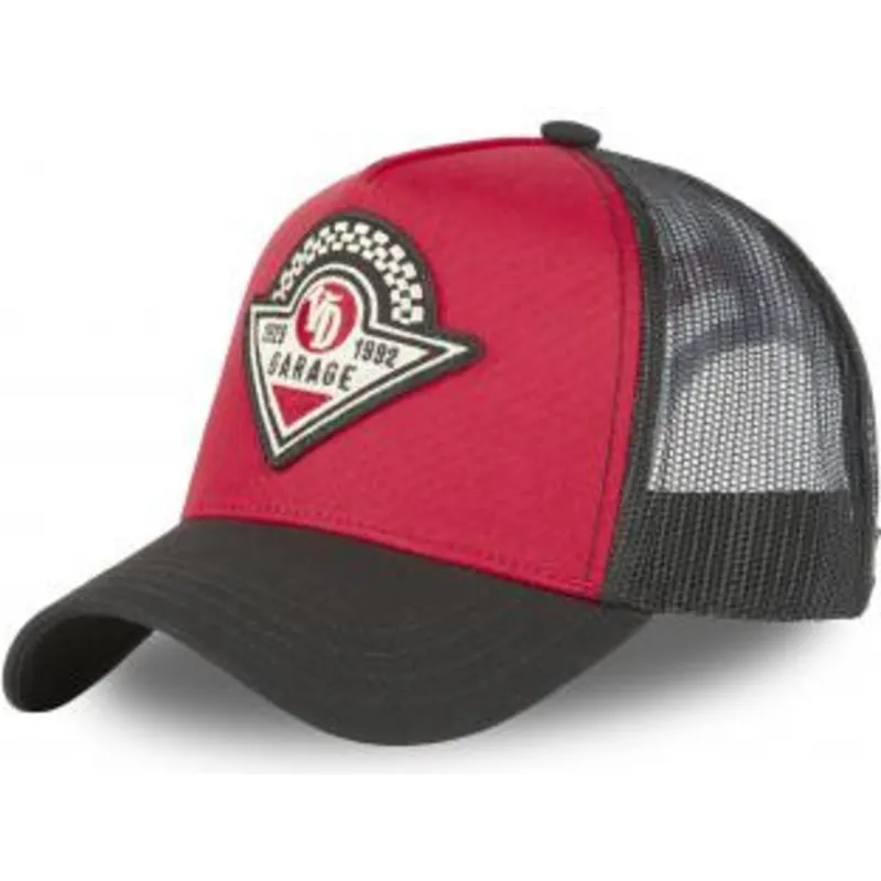 cappellino-trucker-rosso-e-nero-rac-rn-di-von-dutch