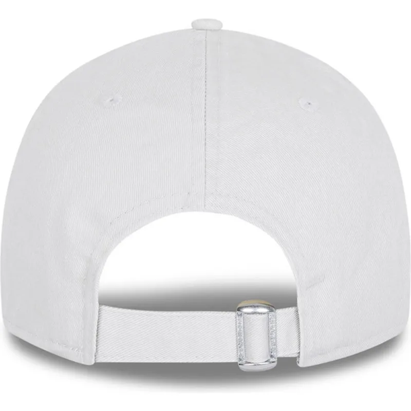 cappelli-curva-bianco-cinghia-regolabile-9forty-league-essential-dei-boston-red-sox-mlb-di-new-era