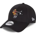 cappelli-curva-nero-cinghia-regolabile-9forty-di-new-era