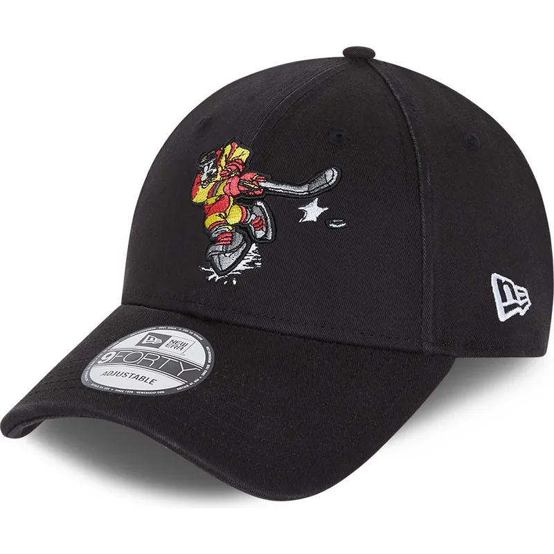 cappelli-curva-nero-cinghia-regolabile-9forty-di-new-era cappelli-curva-nero-cinghia-regolabile-9forty-di-new-era