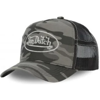 Gorra trucker camuflaje CAM SIL de Von Dutch