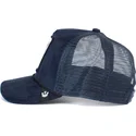 cappellino-trucker-blu-navy-tigre-tiger-rage-di-goorin-bros