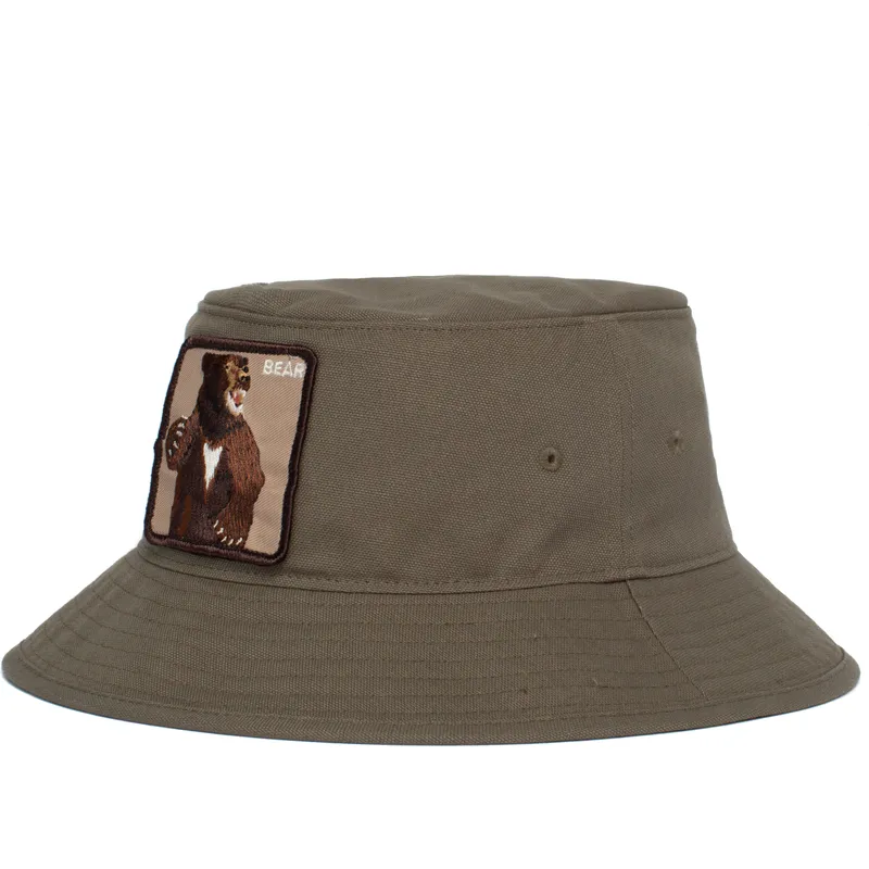 eimer-grun-der-bucket-verde-oso-fighting-bear-the-farm-von-goorin-bros