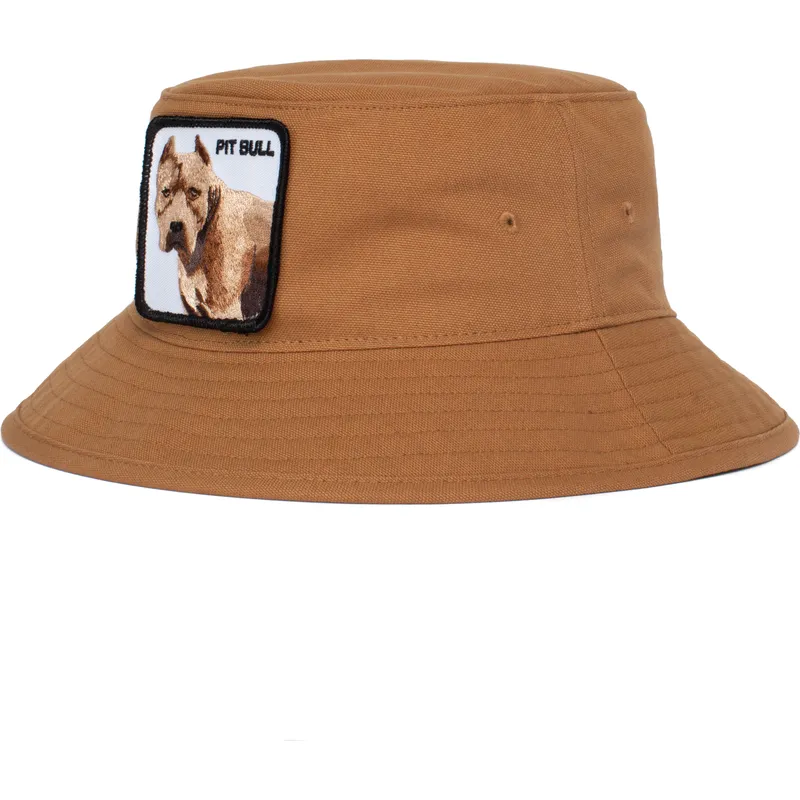 eimer-braun-der-bucket-marron-perro-pitbull-misunderstood-the-farm-von-goorin-bros