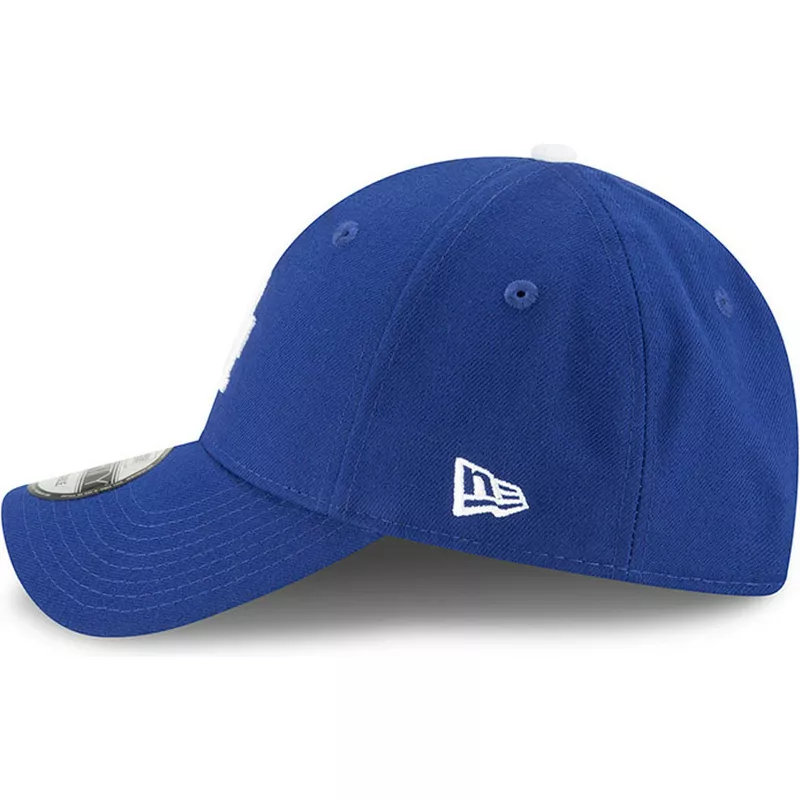new-era-curved-brim-9forty-the-league-los-angeles-dodgers-mlb-adjustable-cap-blau