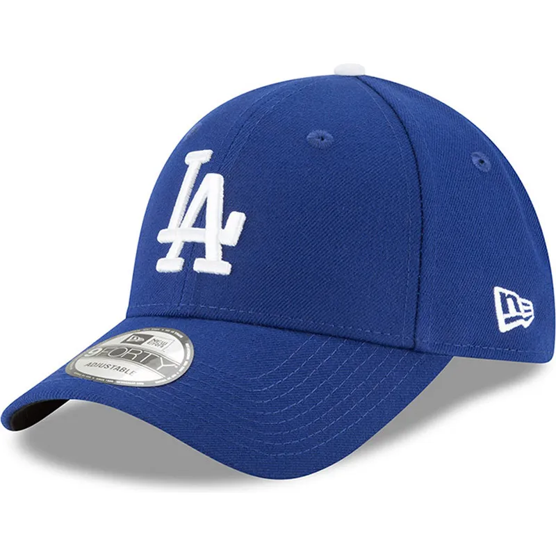 niebieska-regulowana-czapka-z-daszkiem-9forty-the-league-los-angeles-dodgers-mlb-new-era