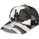 schwarze-camouflage-trucker-kappe-mit-schwarzem-logo-a-frame-der-los-angeles-dodgers-mlb-von-new-era