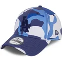 cappelli-curva-mimetizzazione-cinghia-regolabile-9forty-dei-los-angeles-dodgers-mlb-di-new-era