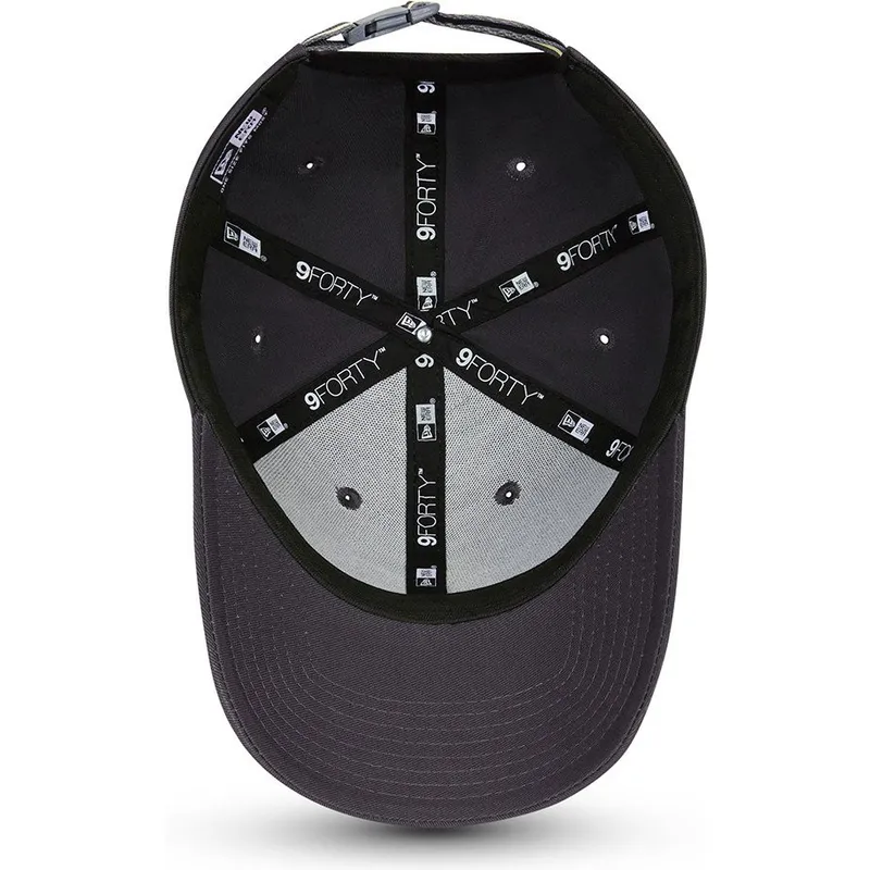 cappelli-curva-grigio-cinghia-regolabile-9forty-di-new-era cappelli-curva-grigio-cinghia-regolabile-9forty-di-new-era