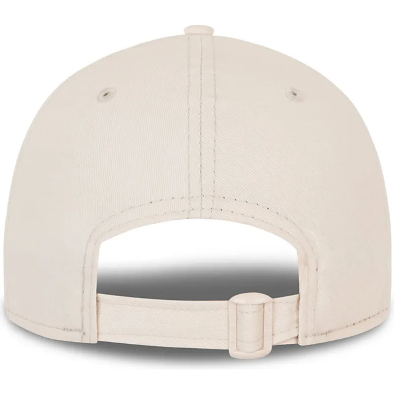 cappelli-curva-bianco-cinghia-regolabile-9forty-di-new-era