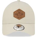 gorra-trucker-gris-a-frame-9forty-heritage-patch-de-new-era