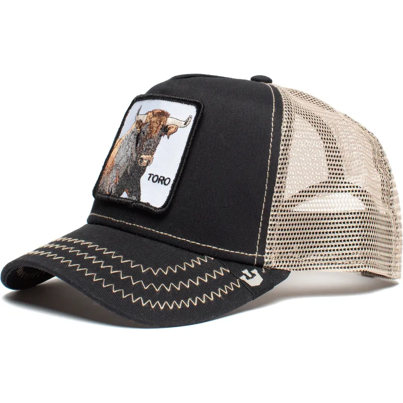 cappelli-curva-nero-snapback-the-farm-di-goorin-bros