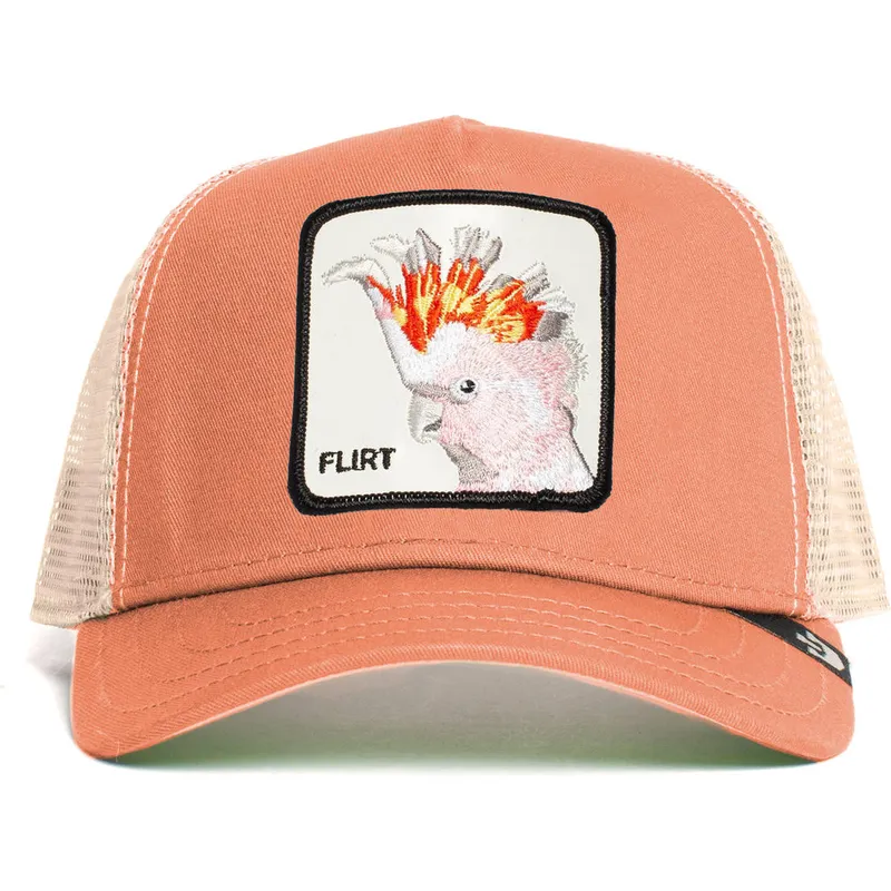 cappellino-trucker-rosa-uccello-cacatua-big-flirt-the-farm-di-goorin-bros