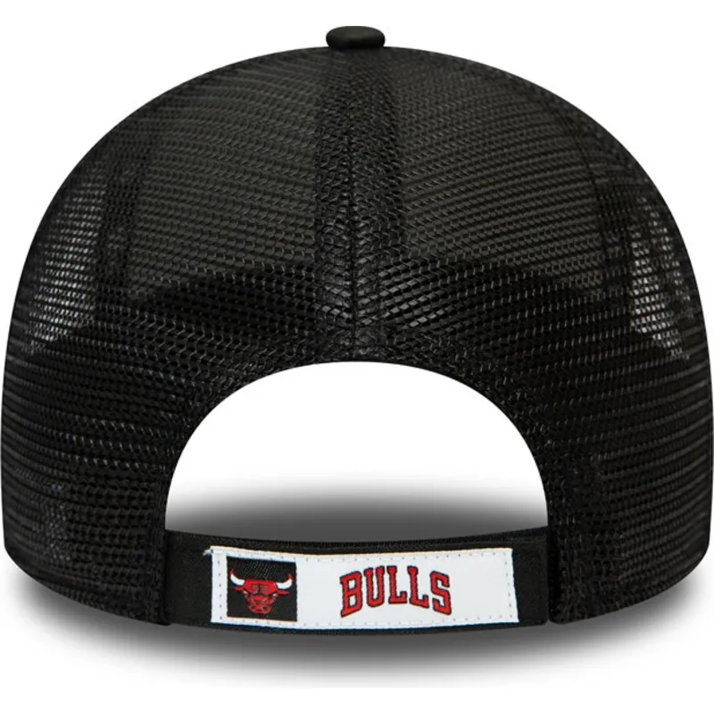 cappelli-curva-mimetizzazione-cinghia-regolabile-negro-9forty-home-field-dei-chicago-bulls-nba-di-new-era