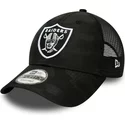 casquette-courbee-camouflage-noire-ajustable-9forty-home-field-las-vegas-raiders-nfl-new-era