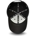 schwarze-verstellbare-kappe-mit-gebogenem-schirm-und-blauem-logo-9forty-league-essential-der-new-york-yankees-mlb-von-new-era