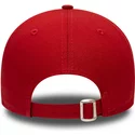 new-era-curved-brim-black-logo-9forty-league-essential-new-york-yankees-mlb-red-adjustable-cap