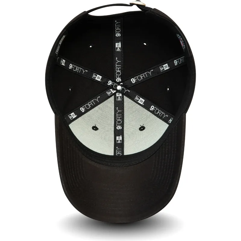 cappelli-curva-nero-cinghia-regolabile-rosa-9forty-league-essential-dei-los-angeles-dodgers-mlb-di-new-era cappelli-curva-nero-cinghia-regolabile-rosa-9forty-league-essential-dei-los-angeles-dodgers-mlb-di-new-era