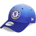 cappellino-curvo-blu-regolabile-9forty-fade-del-chelsea-football-club-di-new-era