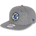 cappellino-grigio-snapback-a-visiera-piatta-9fifty-low-profile-heritage-del-chelsea-football-club-di-new-era